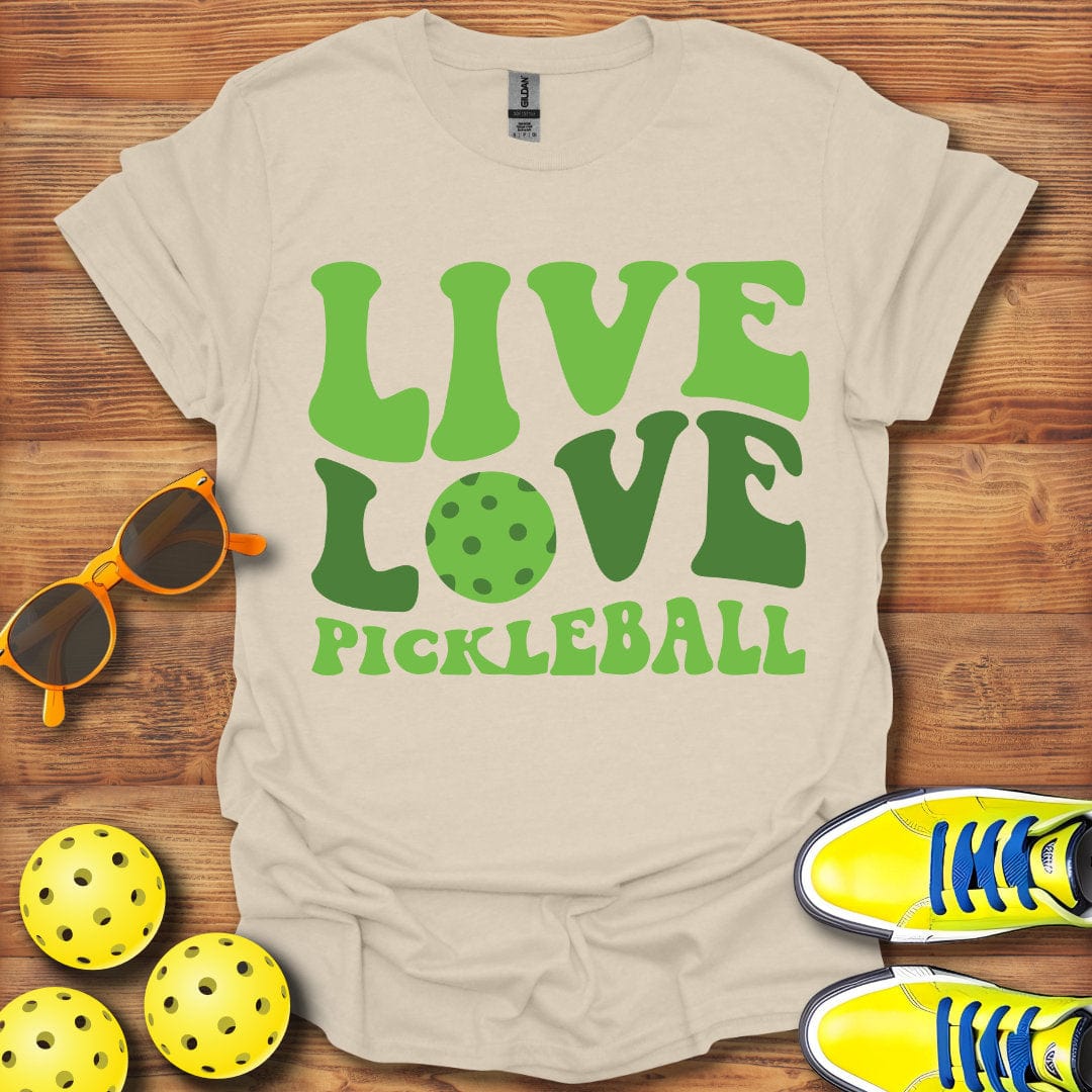 Live Love Pickleball T-Shirt