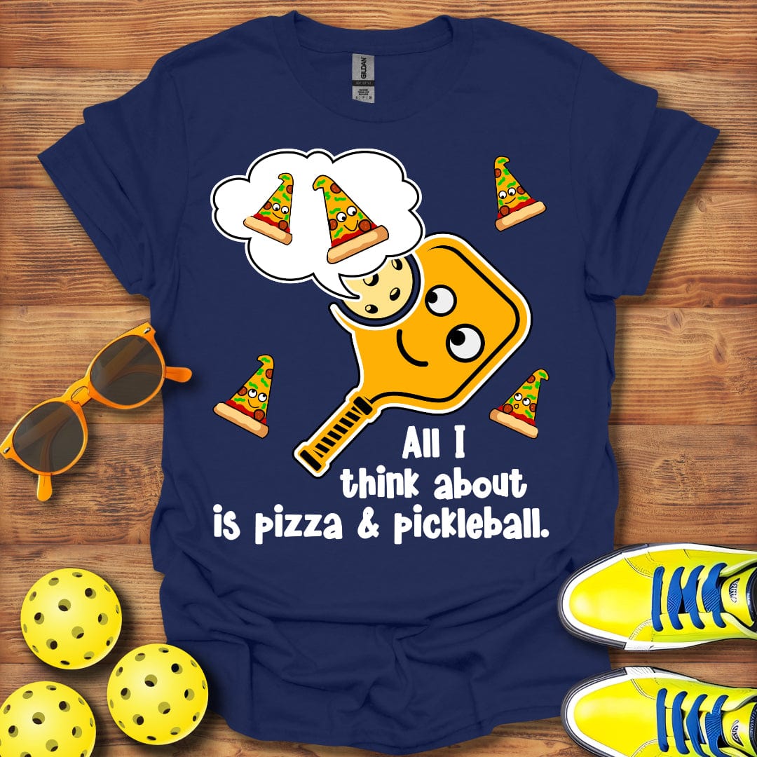 Pizza And Pickleball T-Shirt