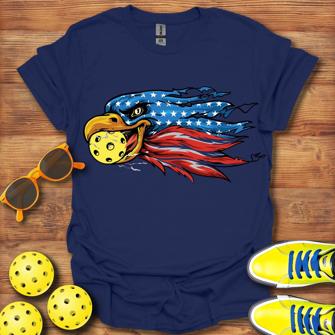 American Eagle Head Pickleball T-Shirt