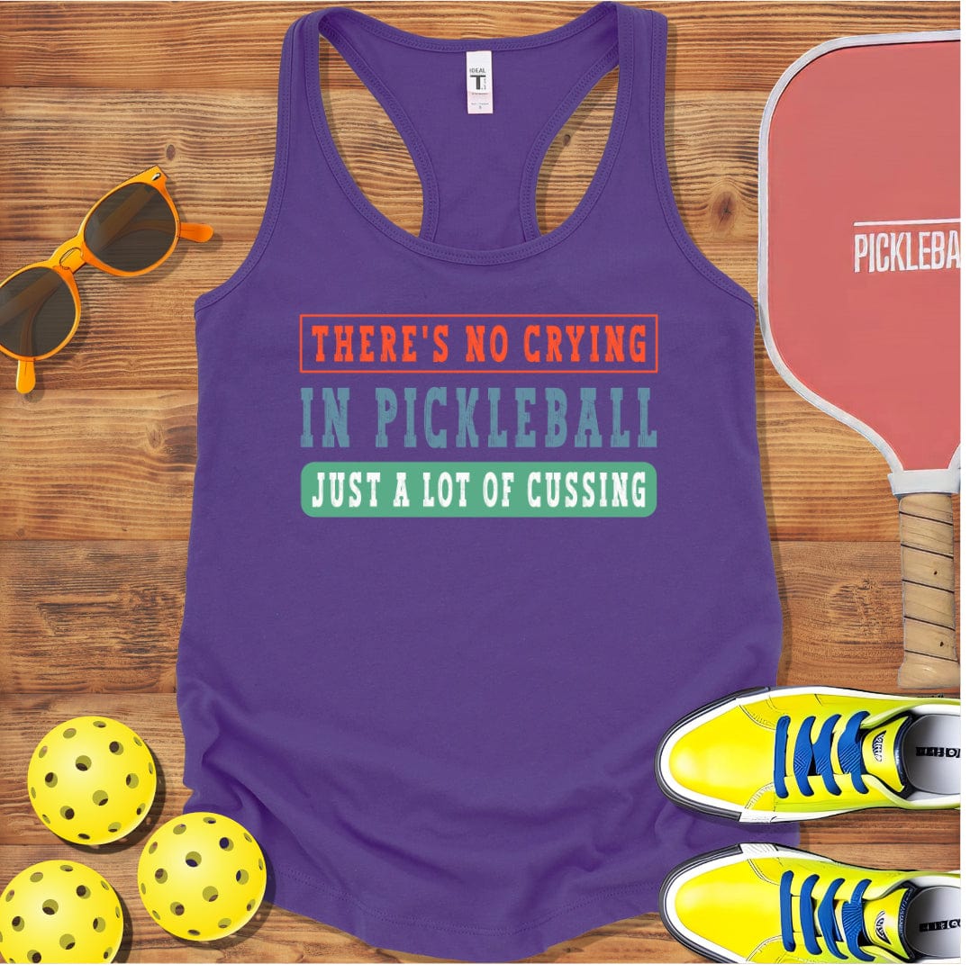 Lot of Cussing Racerback Tank Top
