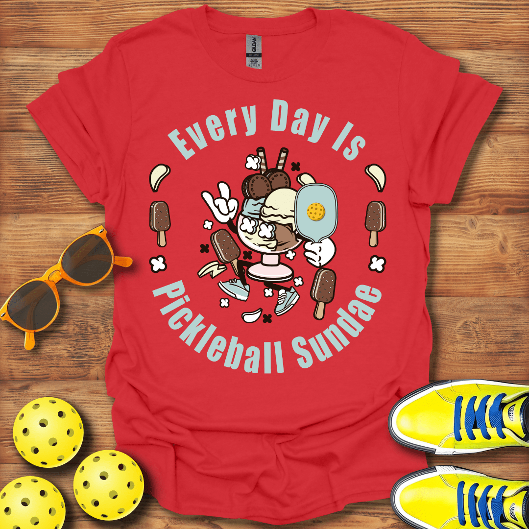 Pickleball Sundae T-Shirt