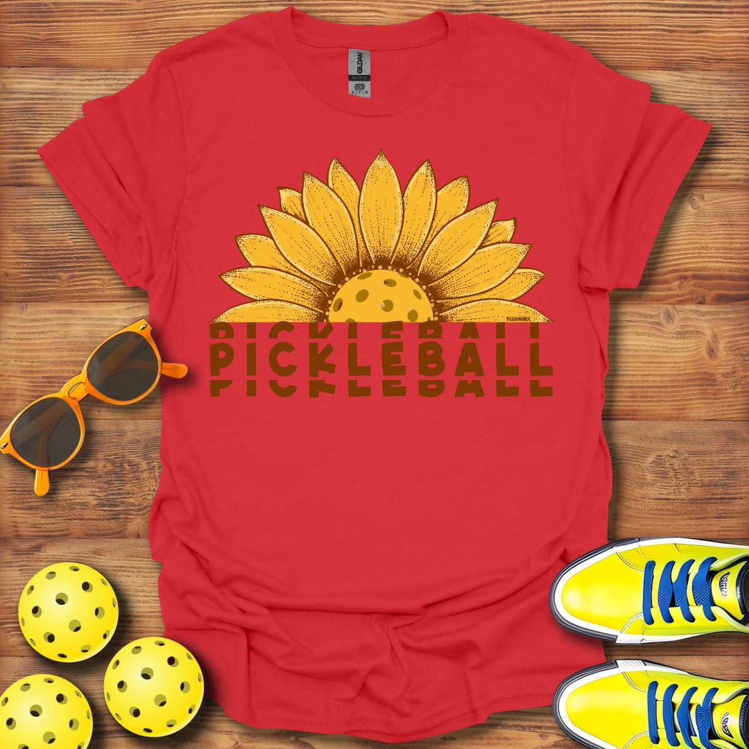 Sunflower Pickleball Sunrise T-Shirt