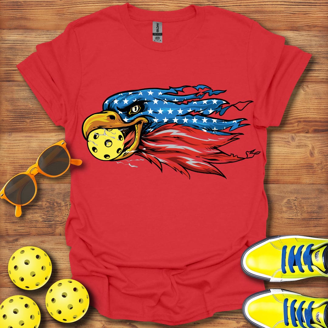 American Eagle Head Pickleball T-Shirt