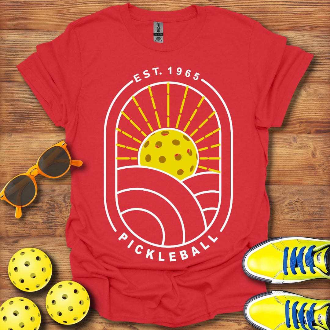 Pickleball Sunrise 1965 T-Shirt
