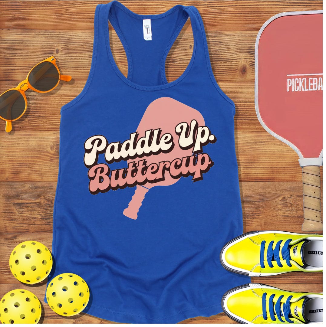 Paddle Up Buttercup Racerback Tank for Women