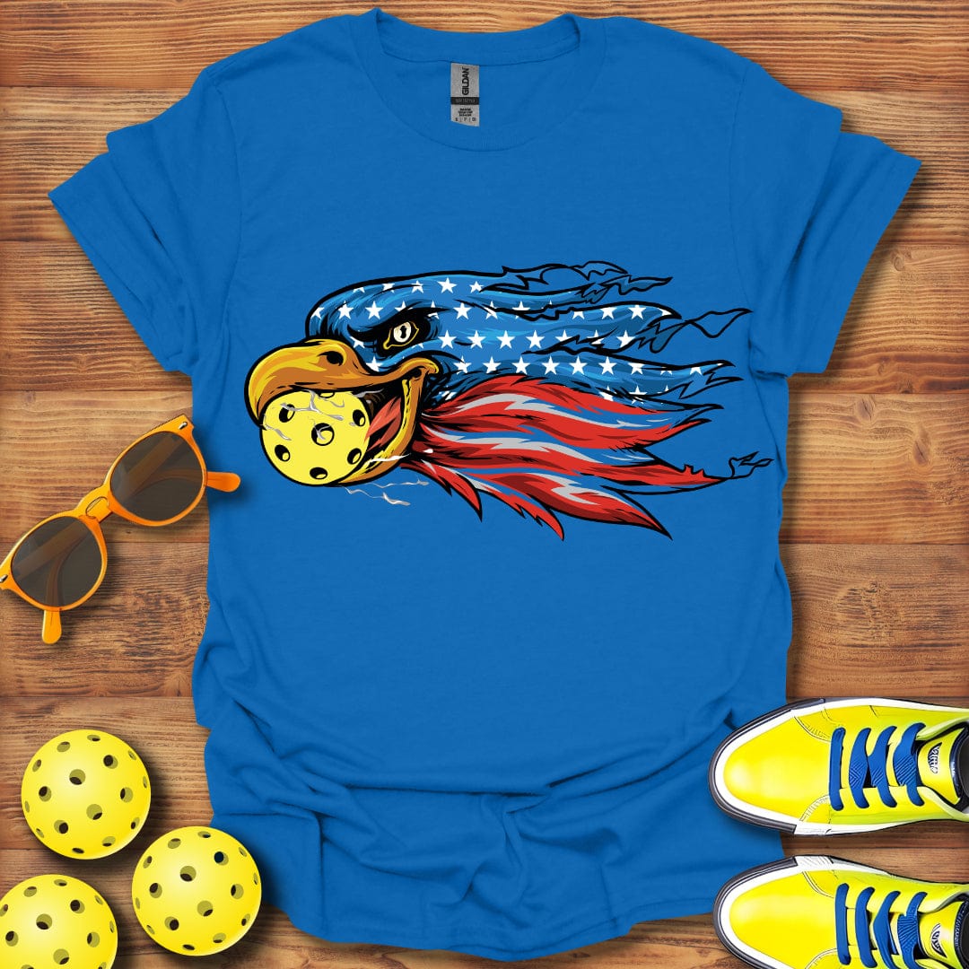 American Eagle Head Pickleball T-Shirt
