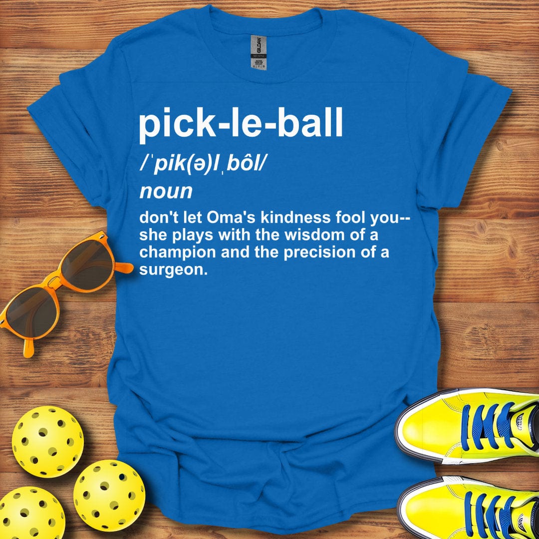 Oma Definition Pickleball T-Shirt