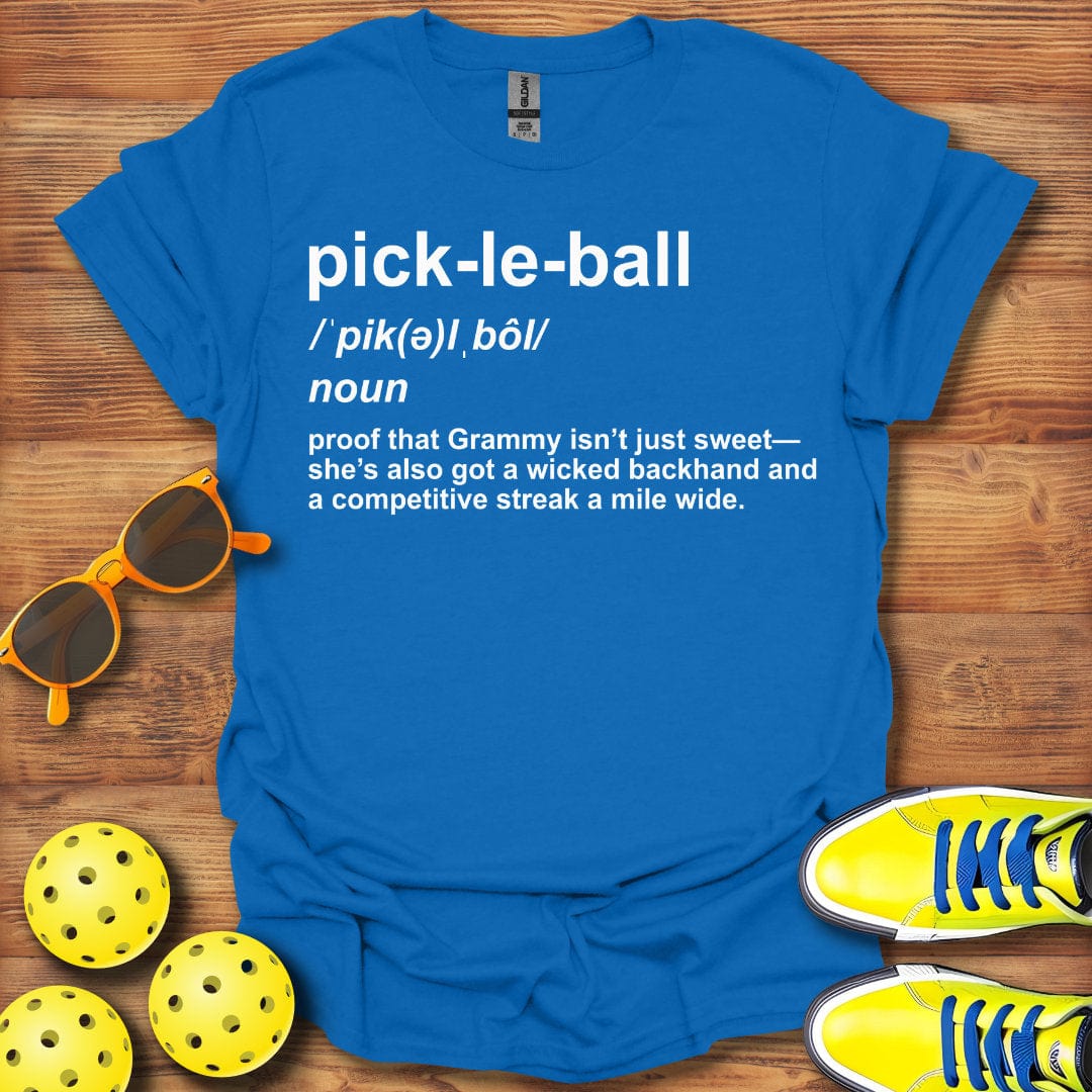 Grammy Definition Pickleball T-Shirt