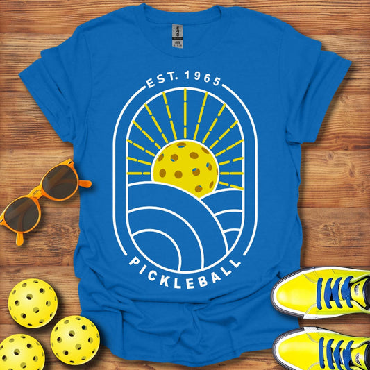 Pickleball Sunrise 1965 T-Shirt