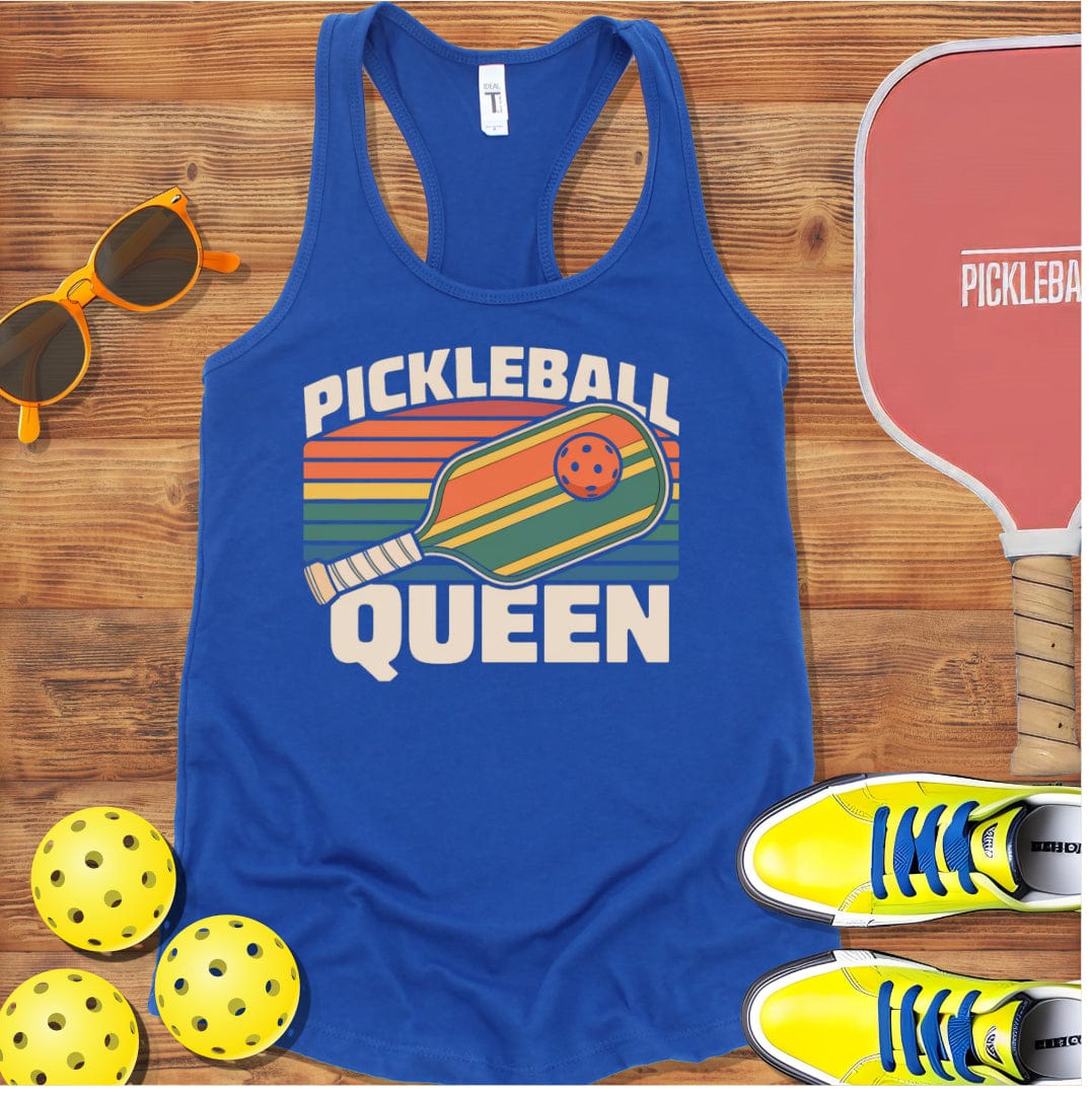 Pickleball Queen Racerback Tank Top