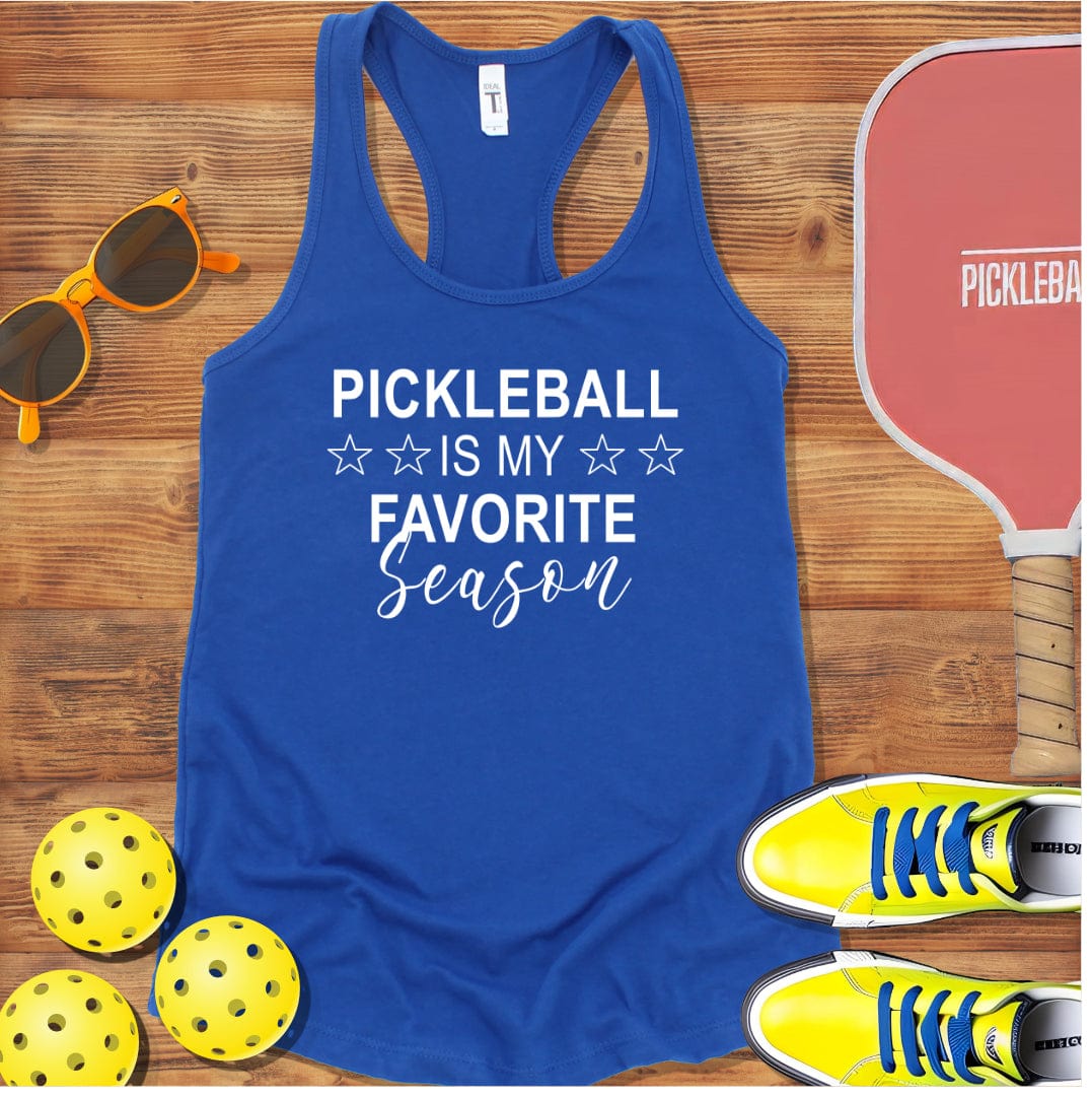 Pickleball Favorite Season Racerback Tank for Women
