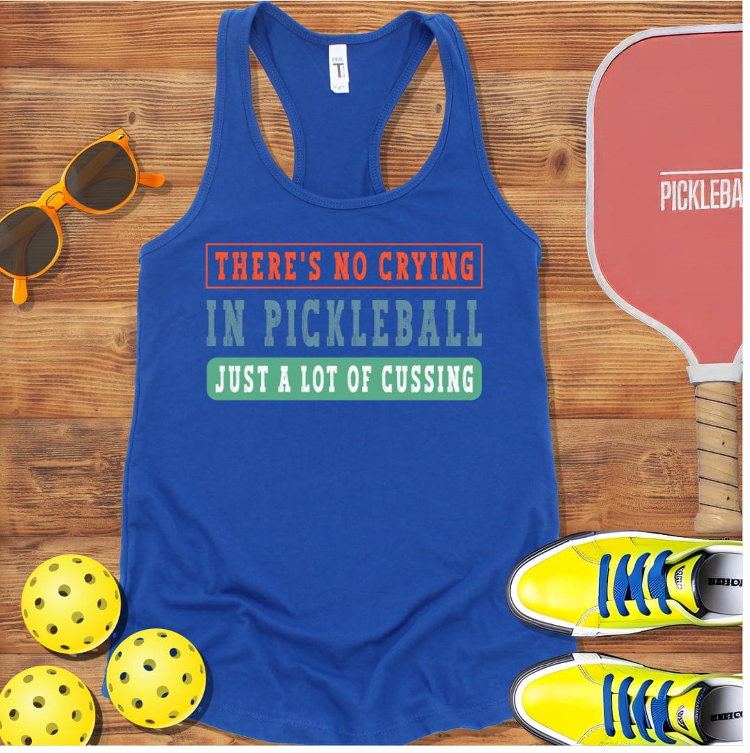 Lot of Cussing Racerback Tank Top