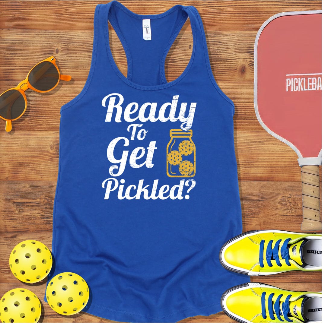 Ready to Get Pickled Racerback Tank Top