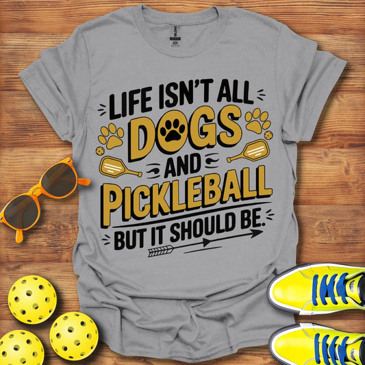 Dogs And Pickleball T-Shirt