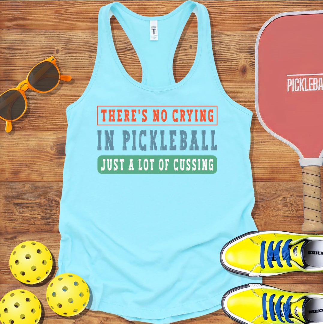 Lot of Cussing Racerback Tank Top