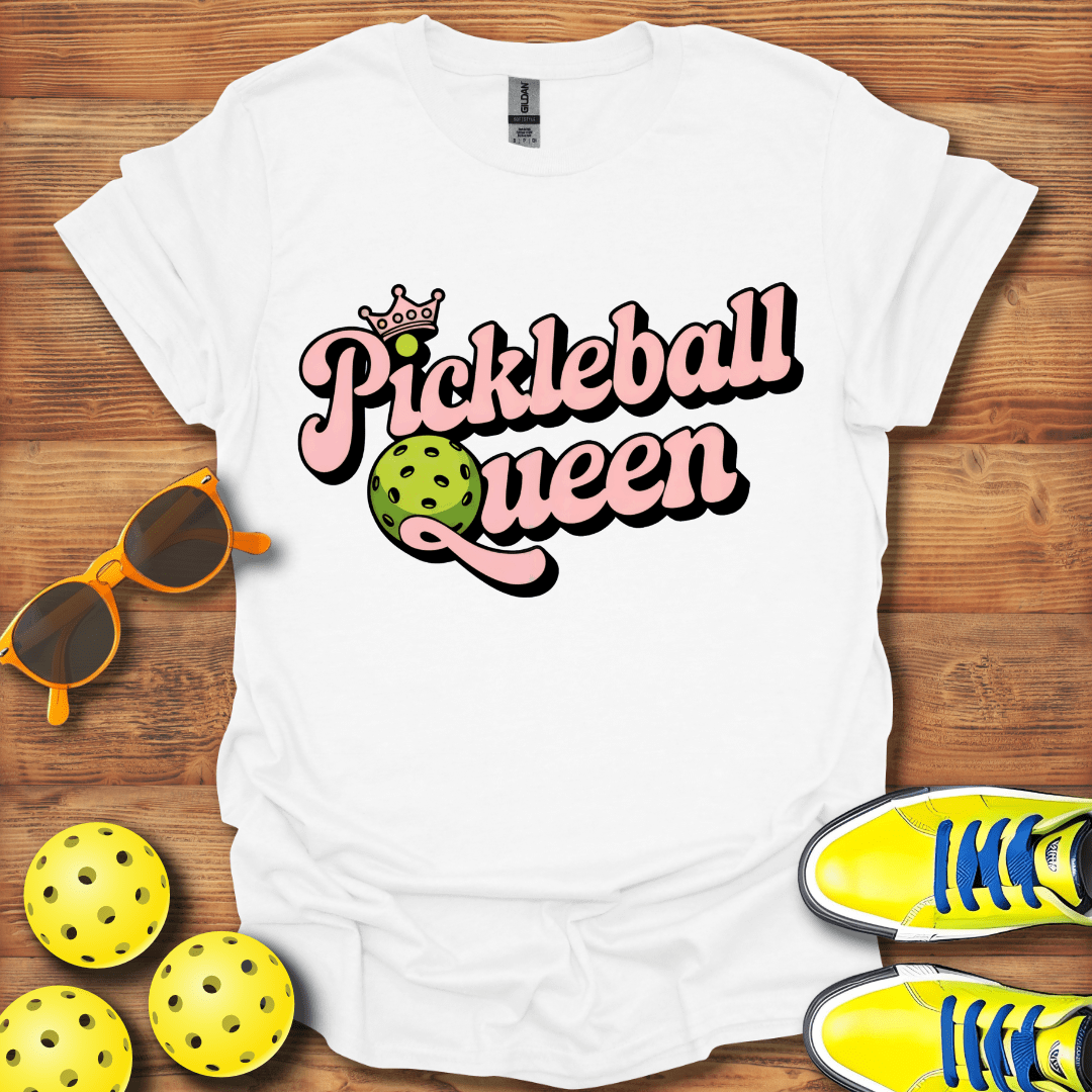 Retro Vintage Pickleball Queen T-Shirt