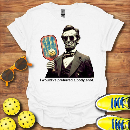 Lincoln Body Shot Pickleball T-Shirt