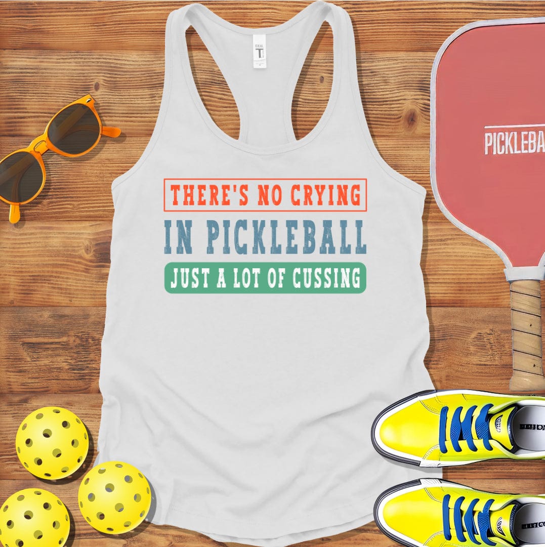 Lot of Cussing Racerback Tank Top