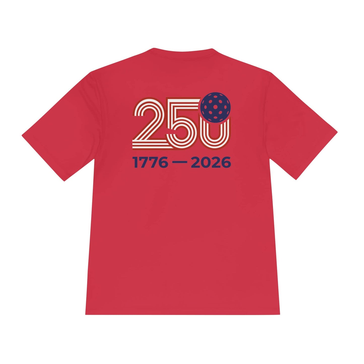 1776 - 2026 Celebration Pickleball Moisture Wicking Tee