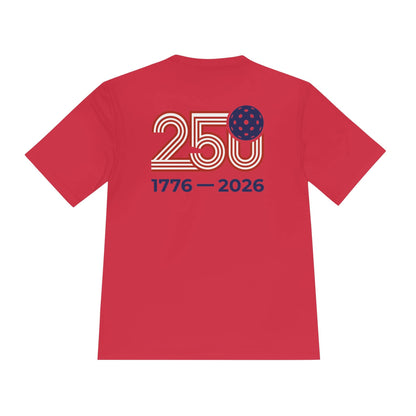 1776 - 2026 Celebration Pickleball Moisture Wicking Tee