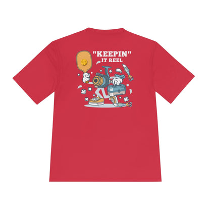 Keepin It Reel Pickleball Moisture Wicking Tee