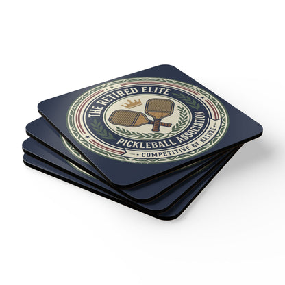 Retired Elite Pickleball Ass. Coaster Set