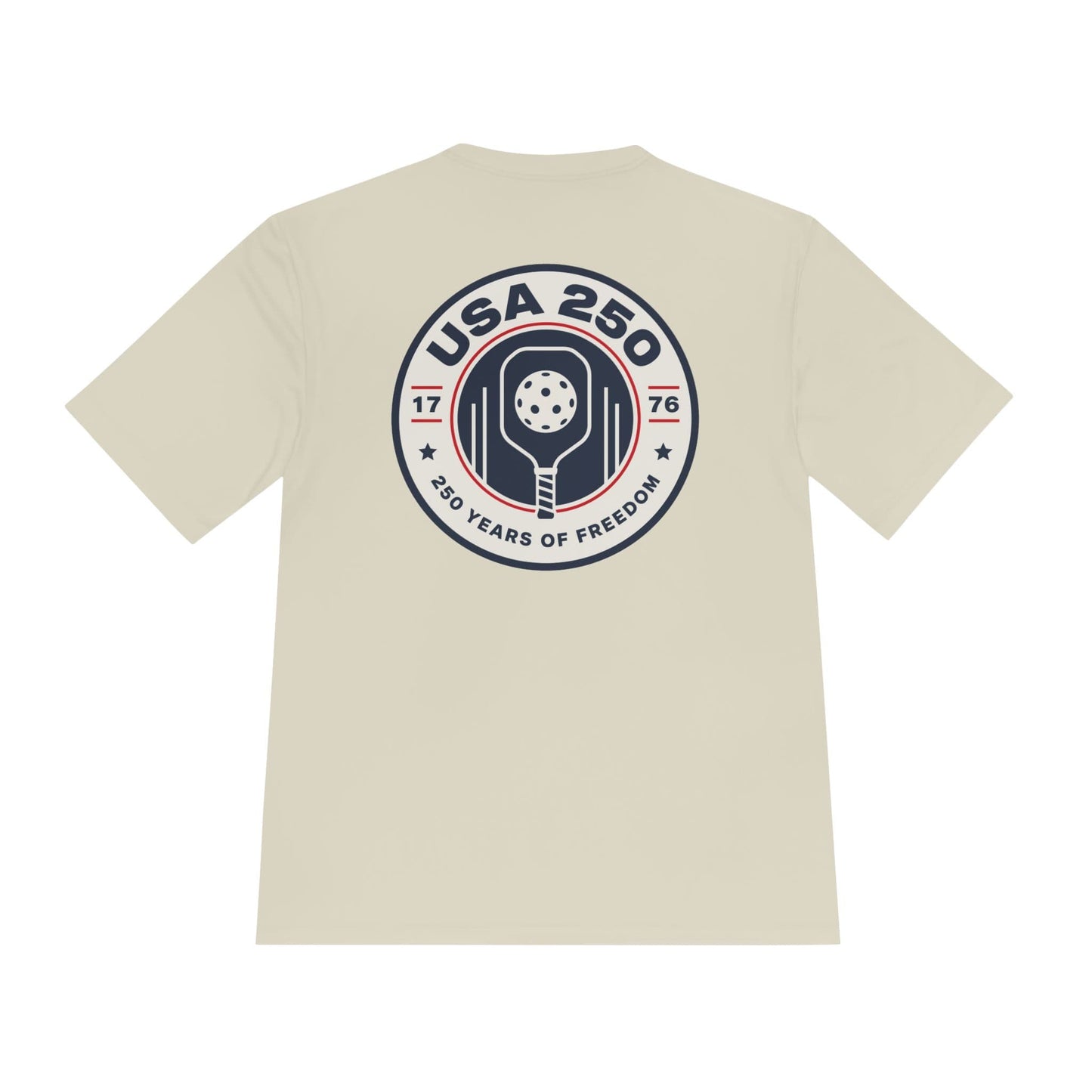 USA 250 Celebration Pickleball Moisture Wicking Tee