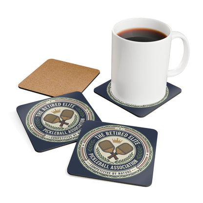 Retired Elite Pickleball Ass. Coaster Set