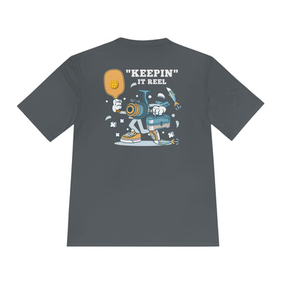 Keepin It Reel Pickleball Moisture Wicking Tee