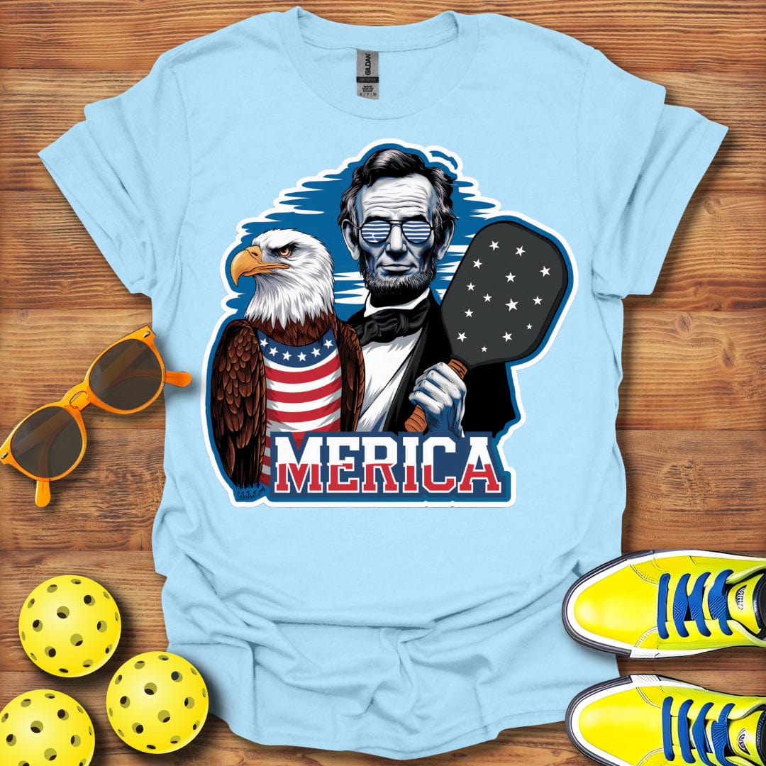 Eagle Lincoln Merica Pickleball T-Shirt