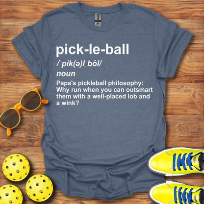 Papa Pickleball Definition T-Shirt