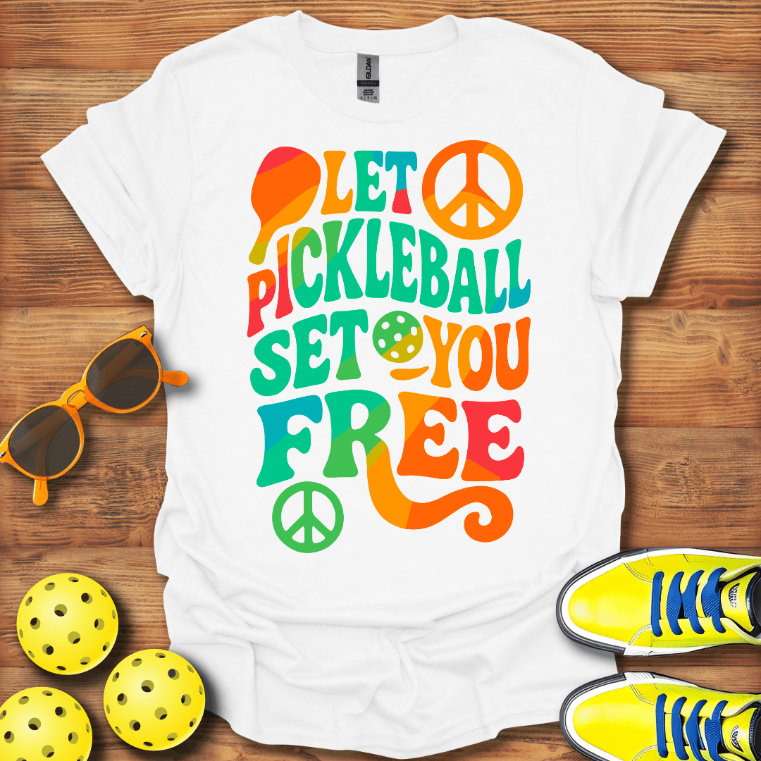 Be Free With Pickleball T-Shirt