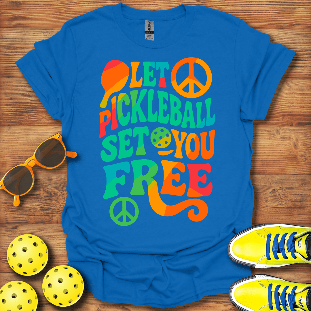Be Free With Pickleball T-Shirt