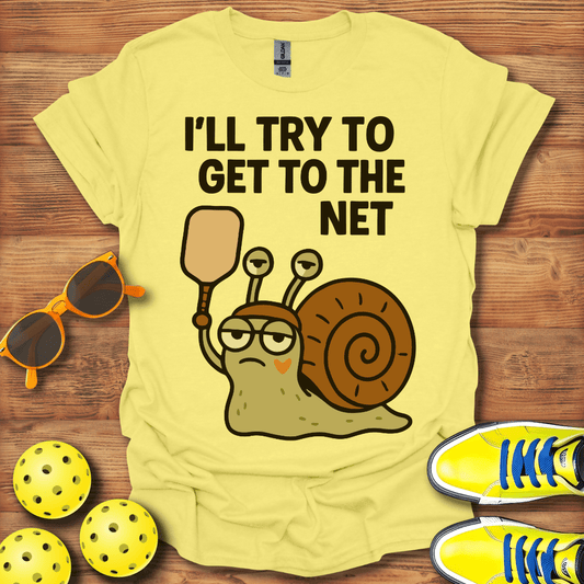 Get To The Net Pickleball T-Shirt