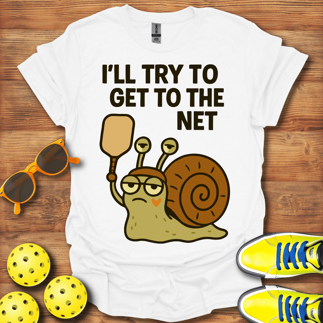 Get To The Net Pickleball T-Shirt