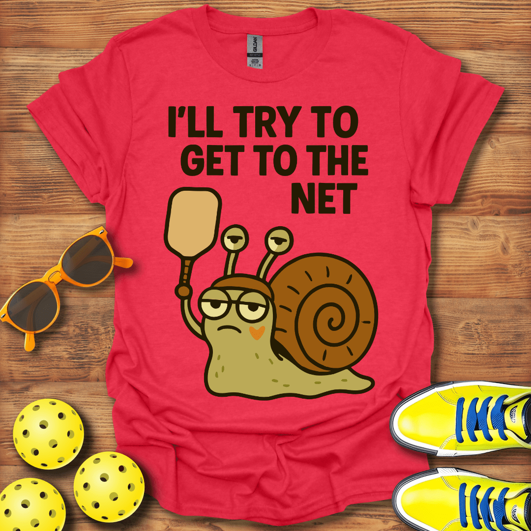 Get To The Net Pickleball T-Shirt