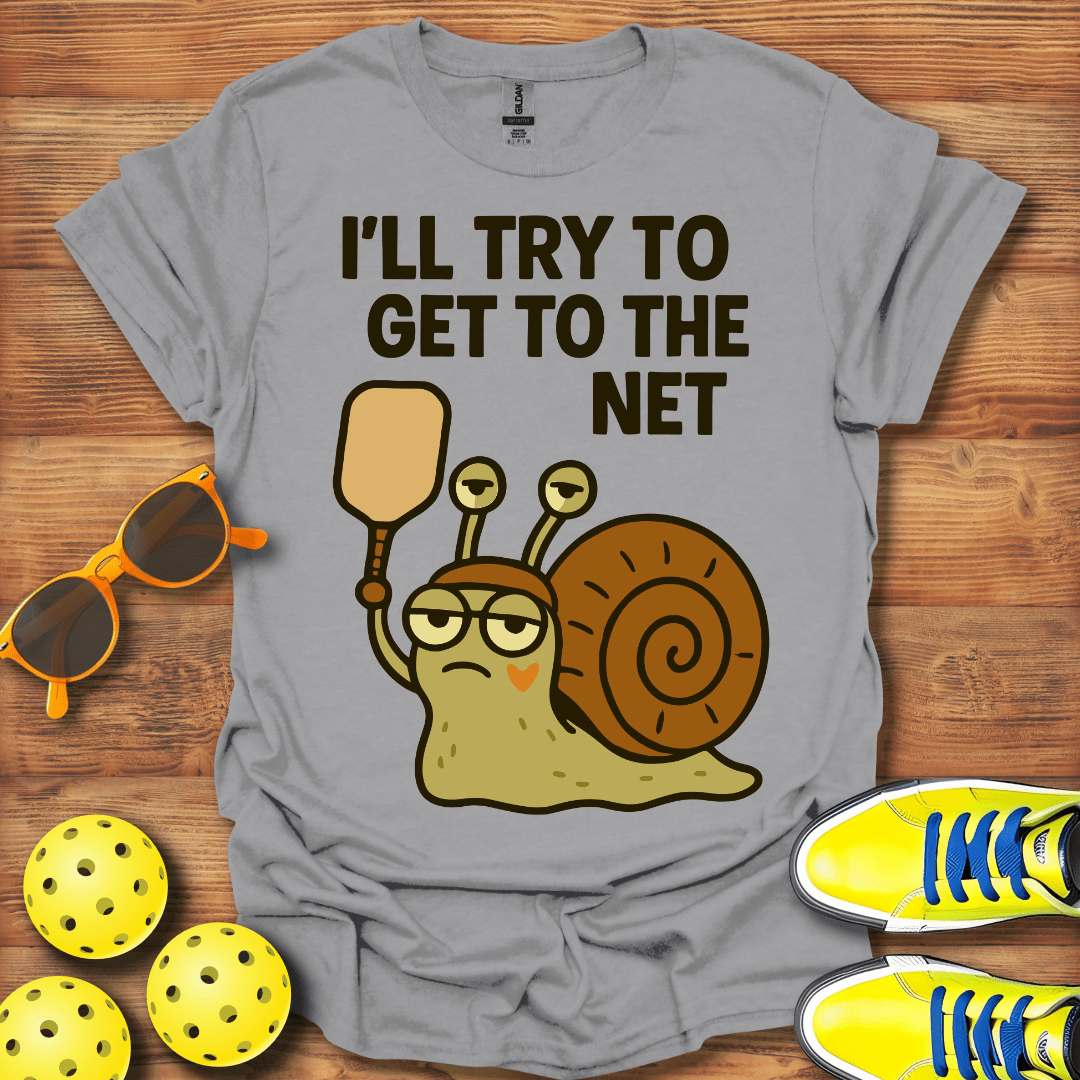 Get To The Net Pickleball T-Shirt