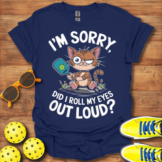 Roll My Eyes Pickleball T-Shirt