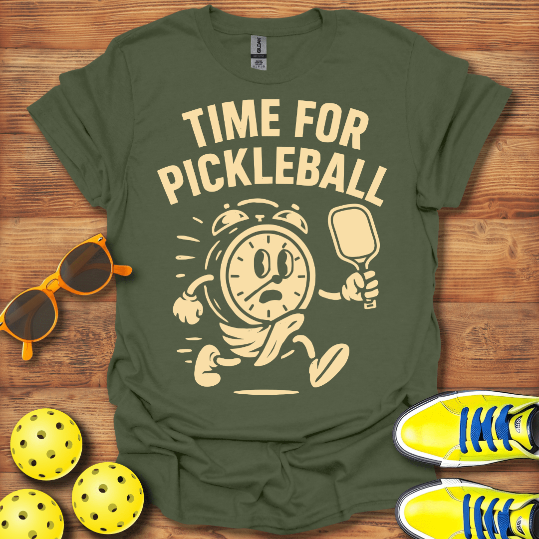 It's Time For Pickleball T-Shirt