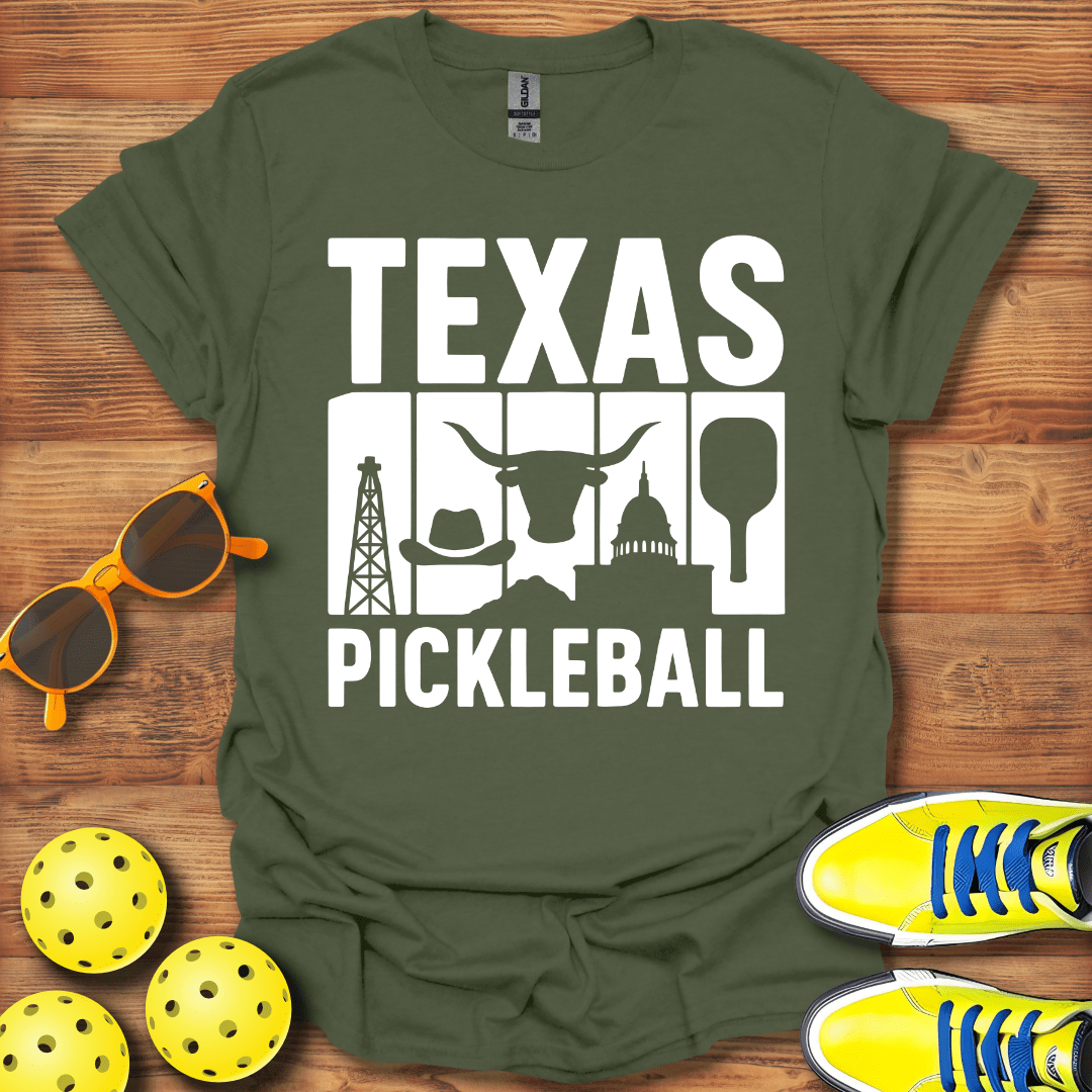 Texas Pickleball T-Shirt