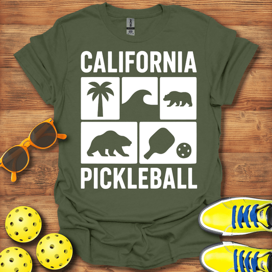California State Pickleball T-Shirt