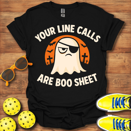 Halloween Boo Sheet Pickleball T-Shirt