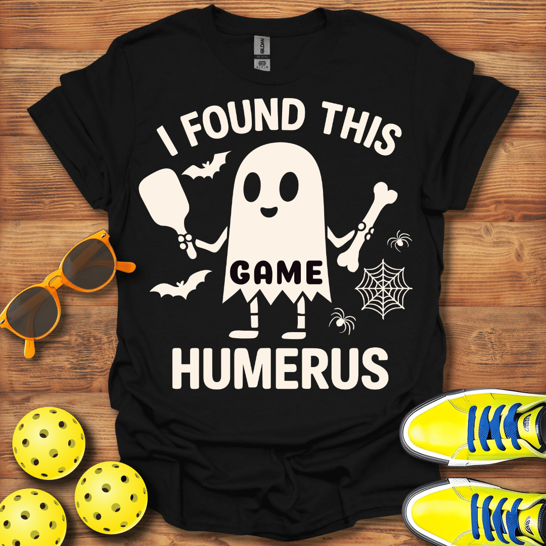 Humerus Halloween Pickleball T-Shirt
