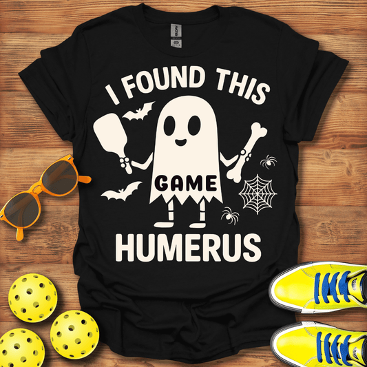 Humerus Halloween Pickleball T-Shirt