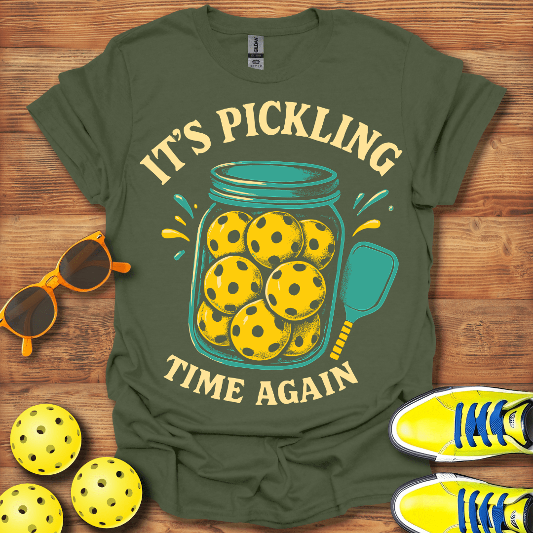 It's Pickling Time Pickleball T-Shirt