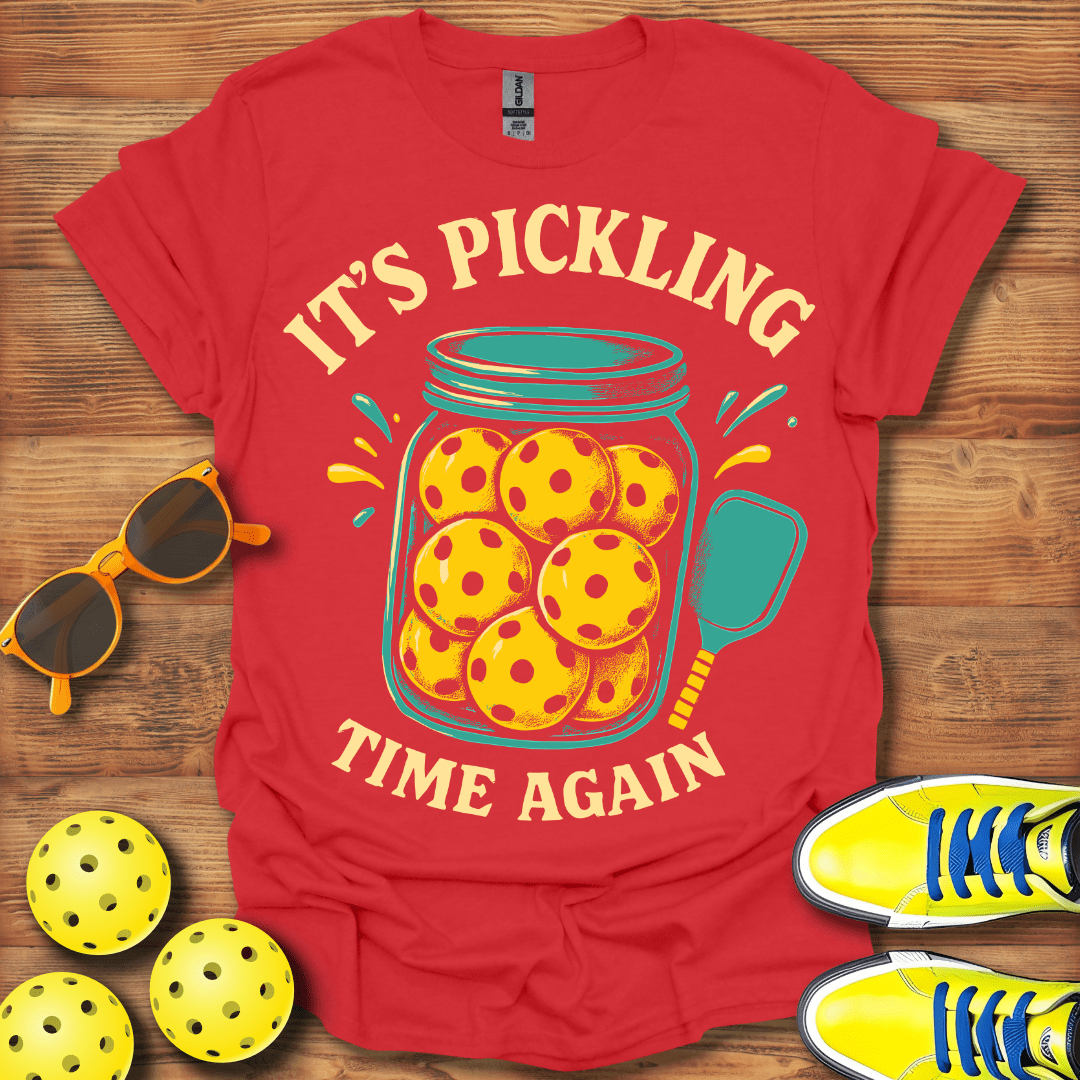 It's Pickling Time Pickleball T-Shirt