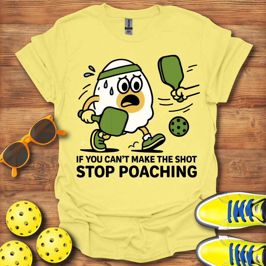 Stop Poaching Pickleball  Unisex T-Shirt
