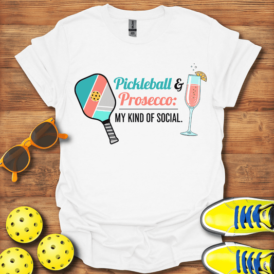 Prosecco and Pickleball T-Shirt
