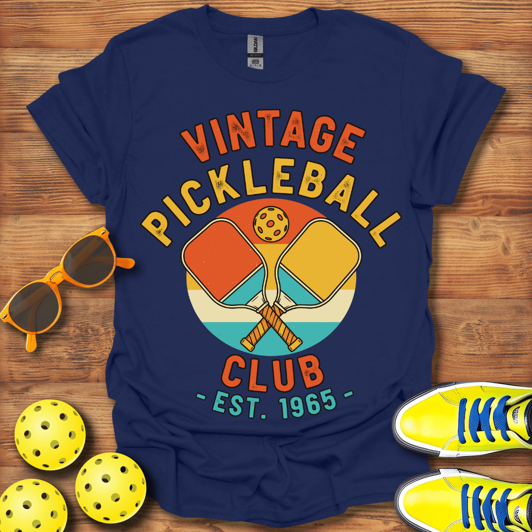 Vintage Pickleball Club T-Shirt