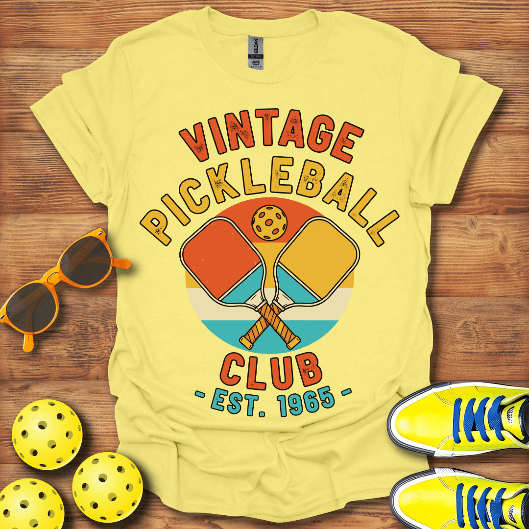 Vintage Pickleball Club T-Shirt